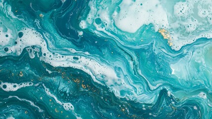 Obraz premium 海と波