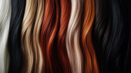 Variety of Hair Colors