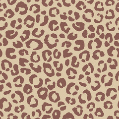 Abstract modern leopard seamless pattern. Animals trendy background. Color decorative vector stock illustration for print, card, postcard, fabric, textile. Modern ornament of stylized skin