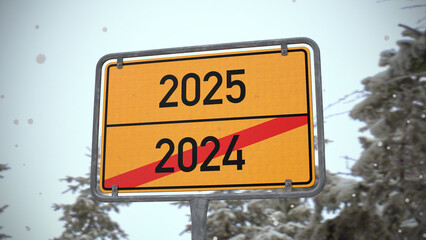 Jahreswechsel 2024 - 2025