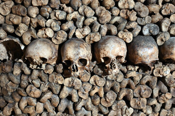 Crânes - Catacombes de Paris