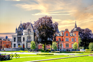 Fototapeta premium Altstadt, Malmedy, Belgien 