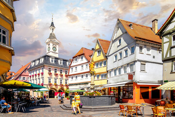 Altstadt, Aalen, Deutschland 