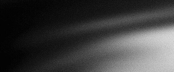 Black grainy gradient background, abstract dark banner noise texture poster header cover wallpaper cover backdrop design