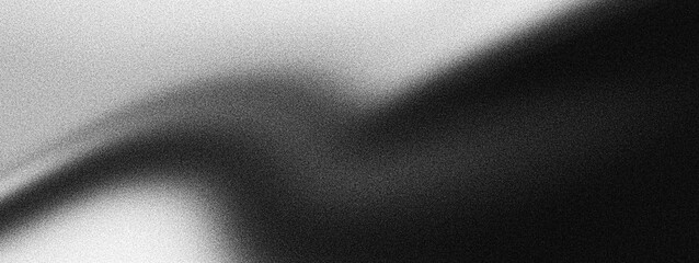 Black white grainy background, abstract monochrome grunge noise texture banner header poster cover backdrop design