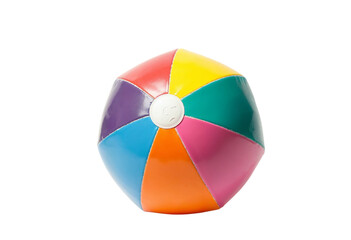 Fototapeta premium beach ball isolated on white
