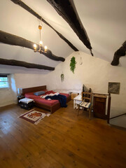 Chambre à coucher d'un maison dans les Cévennes