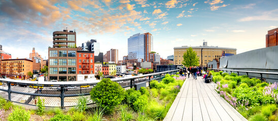 High Line Park, New York City, USA 