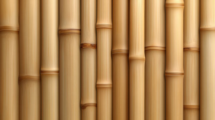 Naklejka premium Smooth bamboo surface with minimalist design, showcasing natural textures and warm tones, perfect for backgrounds or eco friendly themes