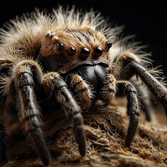 spider on the ground