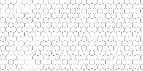 Abstract cube hexagon shape background. Vector banner design. Hexagons pattern. Geometric abstract background with simple hexagonal elements.