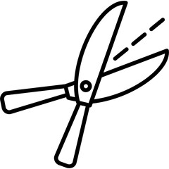 Fototapeta premium Pruners Icon