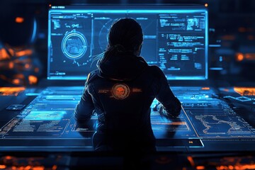 Explore the future of education through an innovative online tutoring session enhanced by holistic technologies