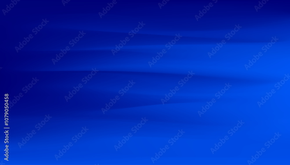 Aufkleber abstract blue background, blue curve design smooth shape by blue color with blurred effect