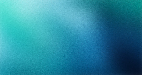 Teal blue gradient background with noise texture. Suitable for web header banner poster design.