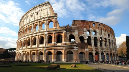 The Colosseum, a Monument of Ancient Rome