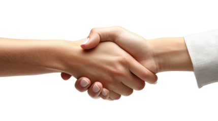 Businesswoman and Client Handshake for Successful Deal or Hiring