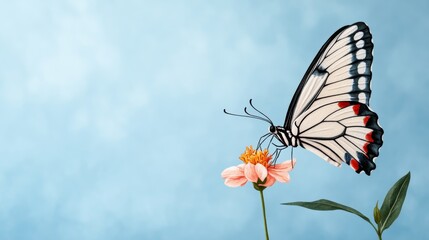 Beautiful Butterfly on Flower Nature Photography Spring Summer
