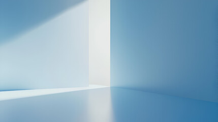 Soft Blue Gradient with Light