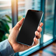 An image of hands holding a cellphone