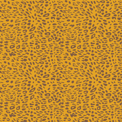 Abstract modern leopard seamless pattern. Animals trendy background. Color decorative vector stock illustration for print, card, postcard, fabric, textile. Modern ornament of stylized skin