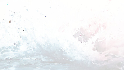 Soft watercolor pink delicate blot. Watercolor background for your design. 