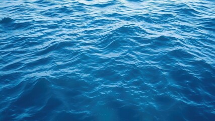 Obraz premium Abstract and mesmerizing deep blue sea texture resembling a dreamy watercolor painting, marine, oceanic, waves