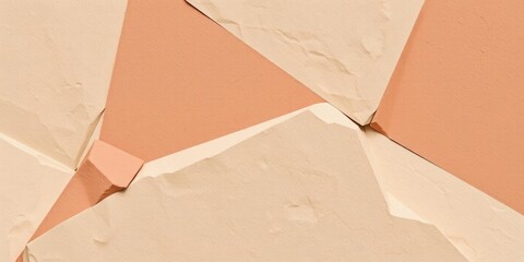 Abstract warm beige rock textured wall background with natural variations in color and tone, color, background, rock