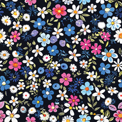 Abstract color poster seamless decorative pattern art vector 