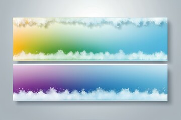 Vibrant gradient design with soft transitions and blurred colors, creating a modern and dynamic background.