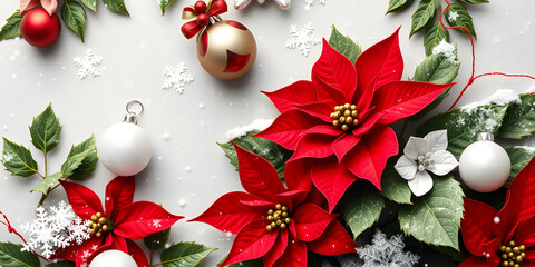 Christmas decoration pattern. Christmas background