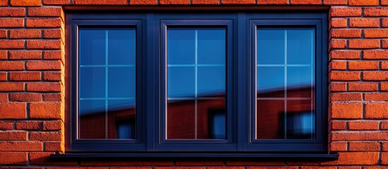 Brick wall window installation showcasing craftsmanship and modern home construction techniques