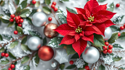 Christmas decoration pattern. Christmas background