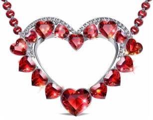 Obraz premium necklace, valentine