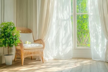 Cozy Indoor Corner with Natural Light