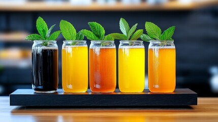 Innovative Kombucha Stand with Interactive Features