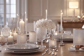 Elegant Table Setting for Events