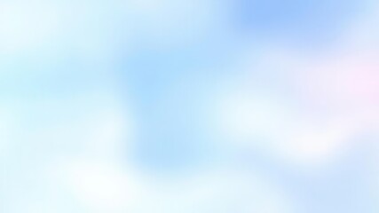 Soft pastel light blue abstract background with blurred cloud-like shapes and gentle gradients, perfect for design projects or decoration, light blue, gradients, soft