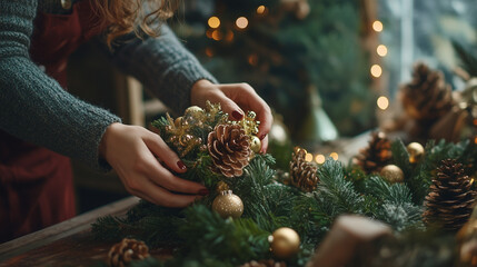 Crafting Christmas Decorations