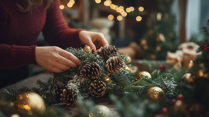 Crafting Christmas Decorations