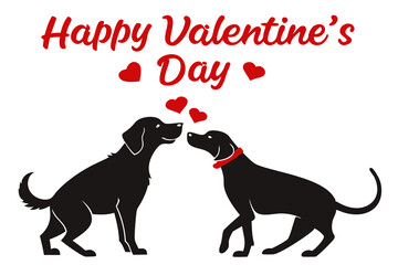 dog illustration design 