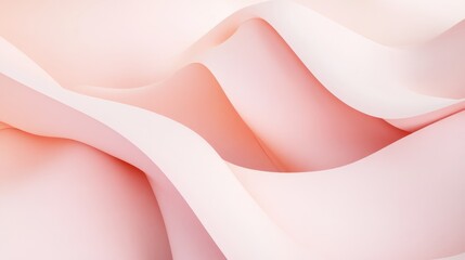 Abstract design in soft pink hues with a light backdrop