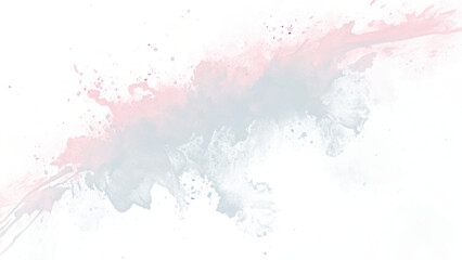 Obraz premium Colorful watercolor splash red design background texture.