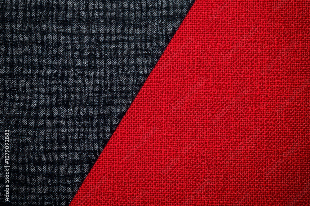 Aufkleber black friday sale, a close-up view of a textured fabric featuring a diagonal split between black and