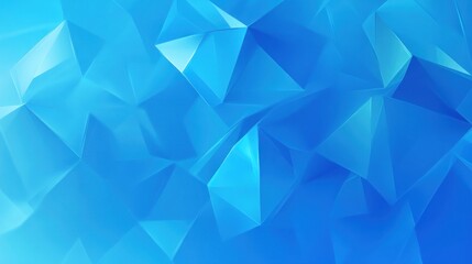 Obraz premium Abstract Blue Polygonal Background