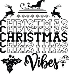 Christmas T-shirt Design, Holiday T-shirt, Merry Christmas Shirt, Winter Holiday Shirt, Christmas SVG Design, Christmas Quotes Shirt