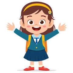 Portrait of a smiling girl