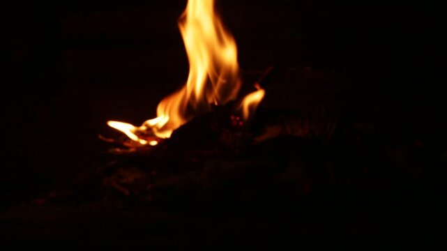 fuego nocturno