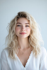Naklejka premium portrait of a woman