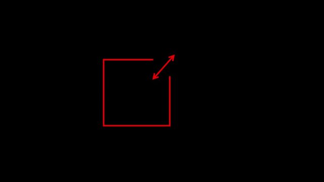 direction arrow icon animated video